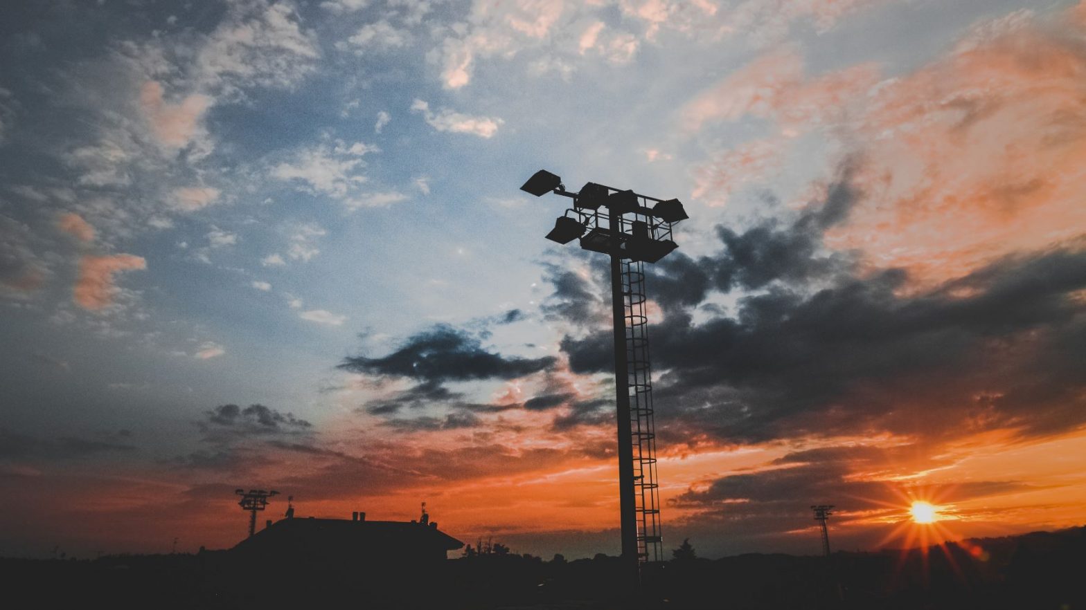 sunset-over-stadium-at-ann-arbor-michigan